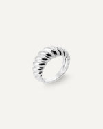 bague croissant argent recyclé maison lissia