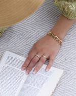 Bague zircons | maison lissia