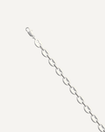 Bracelet grain de cafe homme 9mm argent