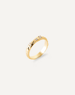 Bague Loane en plaqué or | Maison Lissia