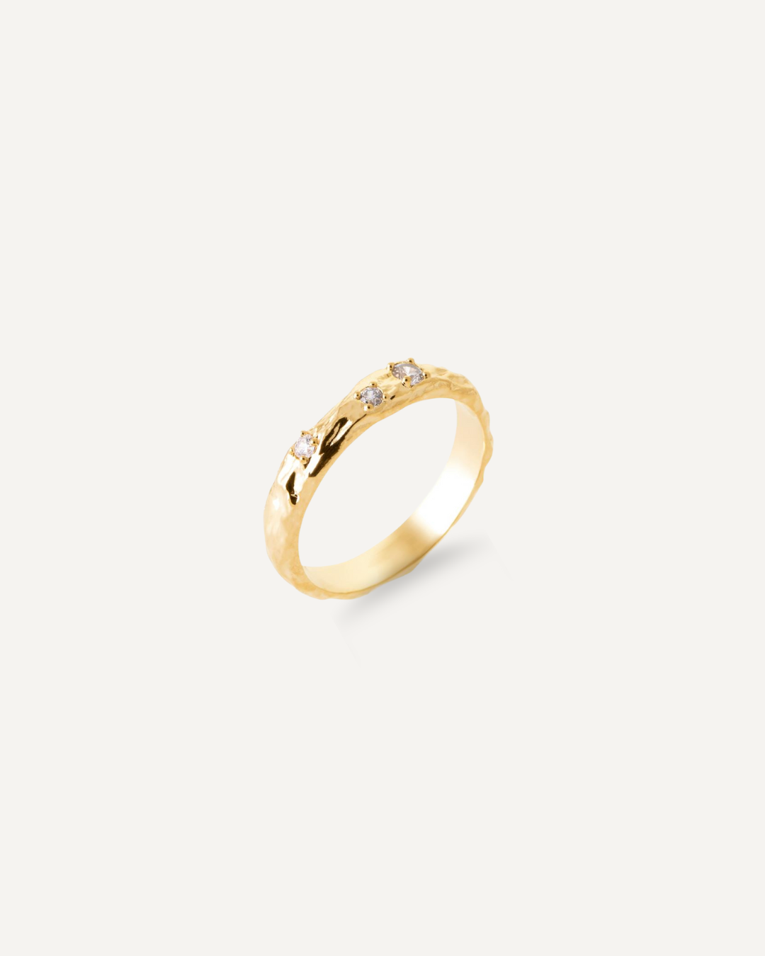 Bague Loane en plaqué or | Maison Lissia