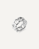 Bague épaisse en argent 925 recyclé