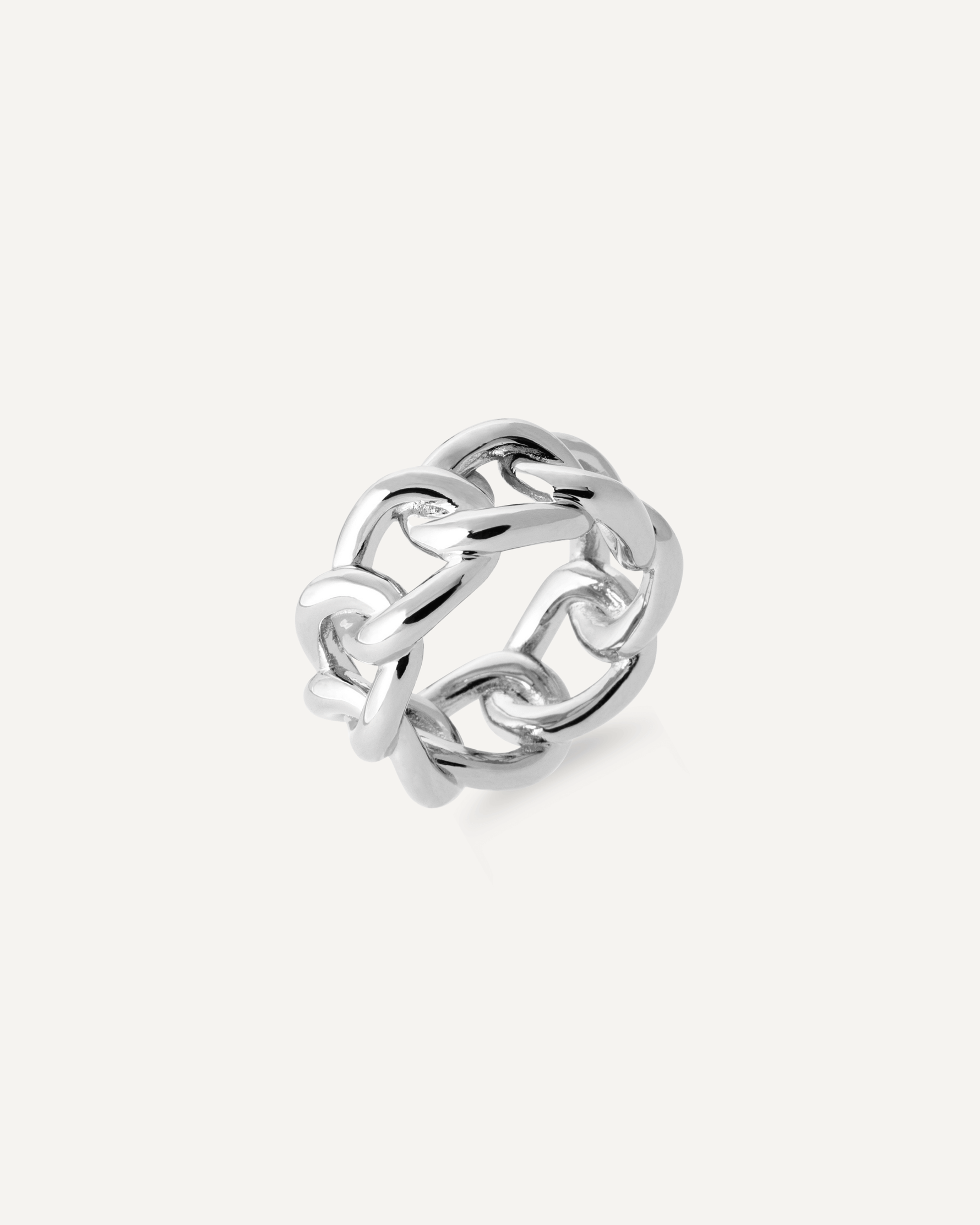 Bague épaisse en argent 925 recyclé