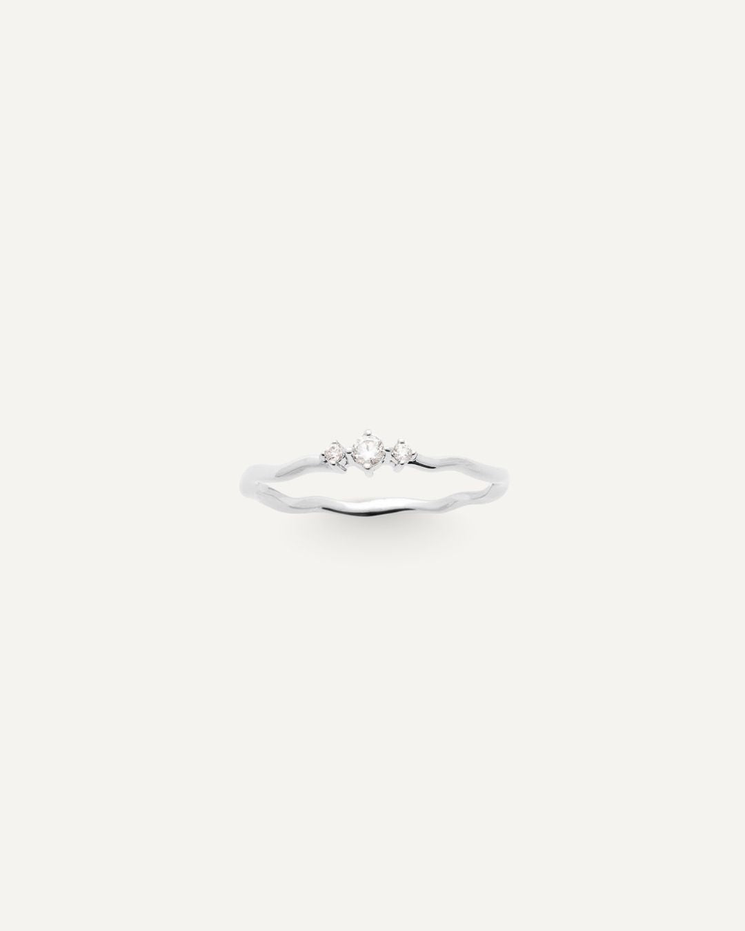 Bague vendome en argent 925 recyclé maison lissia