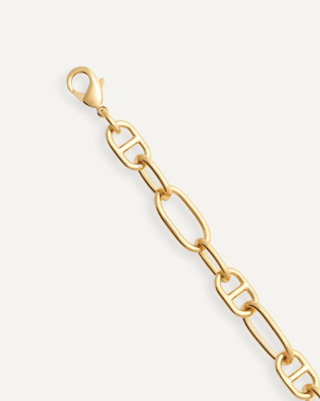 BRACELET GROSSE MAILLE - AMBRE