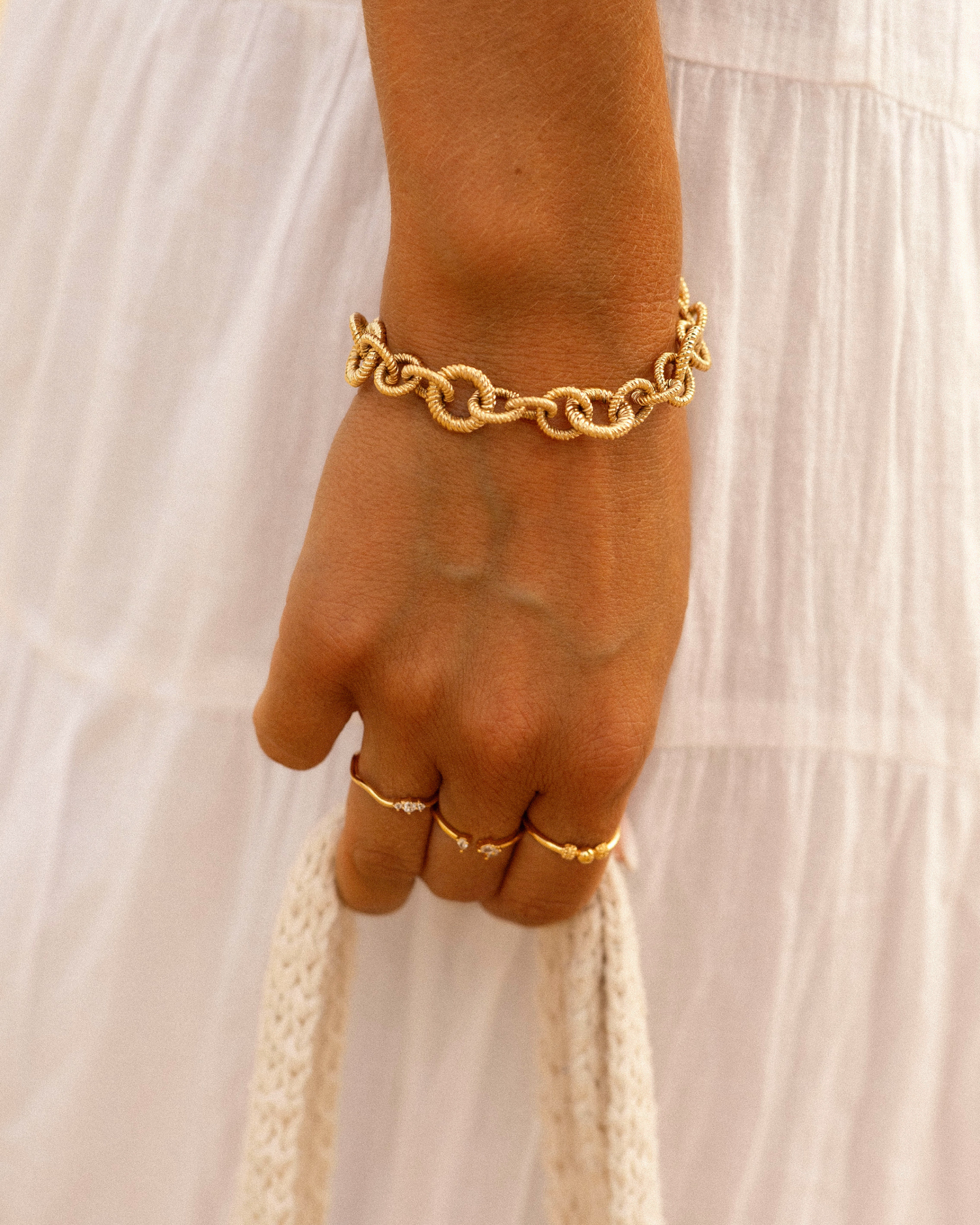 BRACELET GROSSE MAILLE - NOÉMIE - MAISON LISSIA