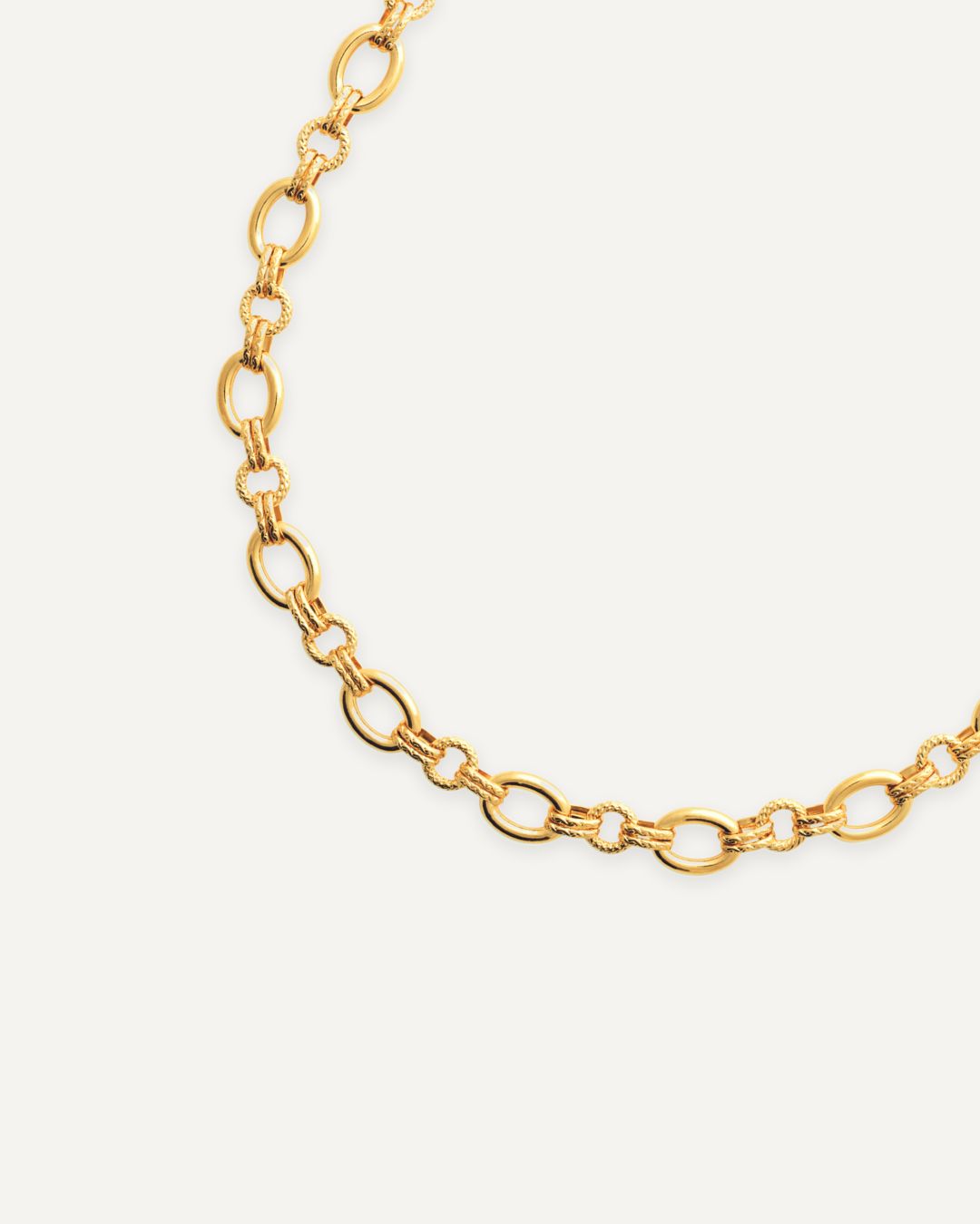collier ada plaqué or recyclé