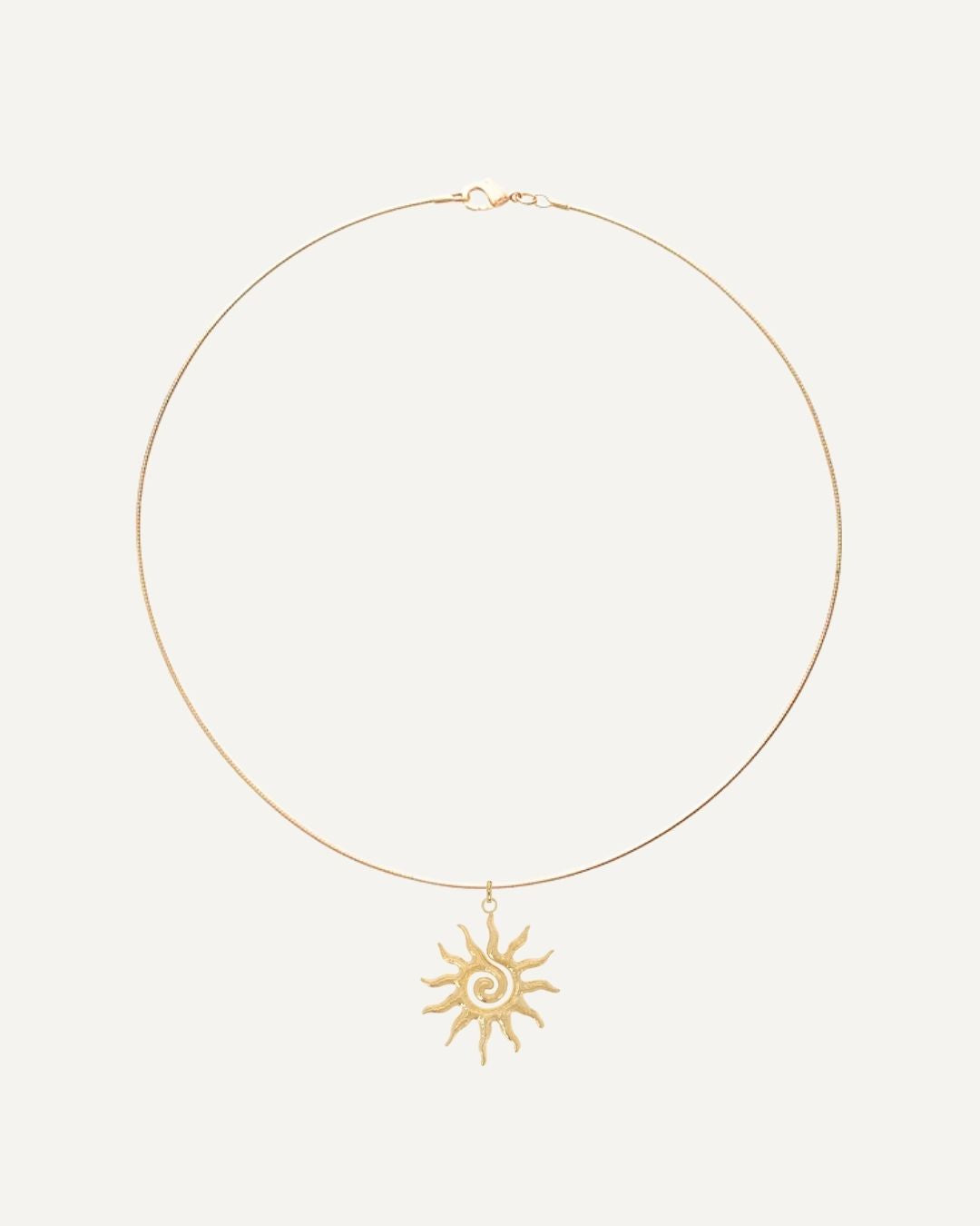collier personnalisable rigide soleil