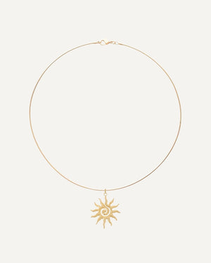 collier personnalisable rigide soleil