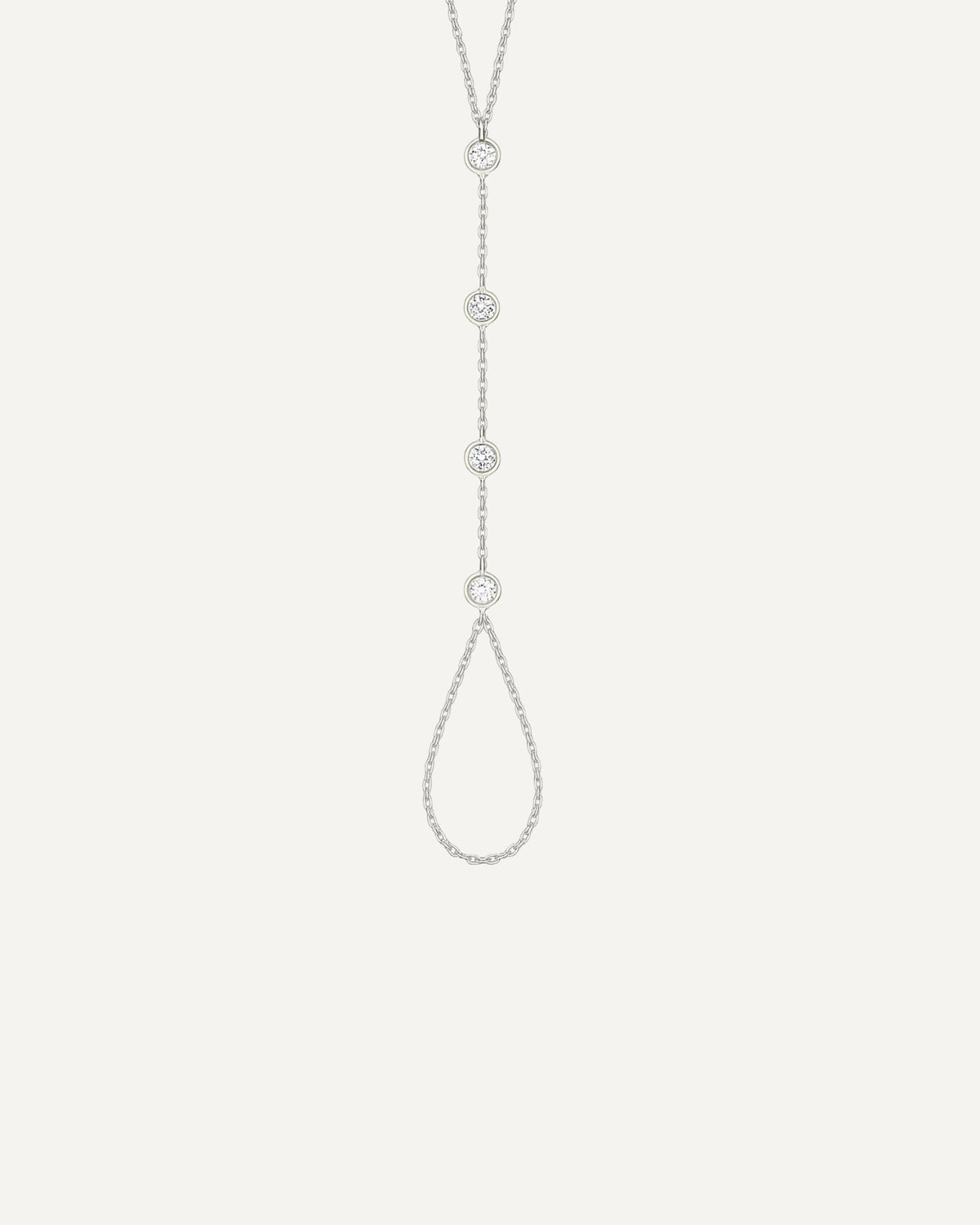 Chaine de main zircon Argent 925 Maison Lissia