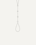 Chaine de main zircon Argent 925 Maison Lissia