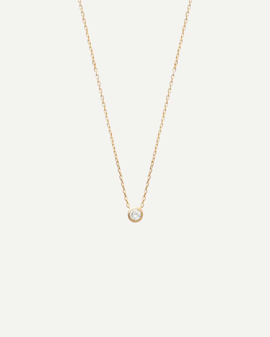 Collier de dos plaqué or | Maison Lissia