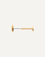 Piercing en titane en forme de coeur