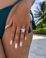 BAGUE D'ÉTERNITÉ COEUR - SANAA - Maison Lissia