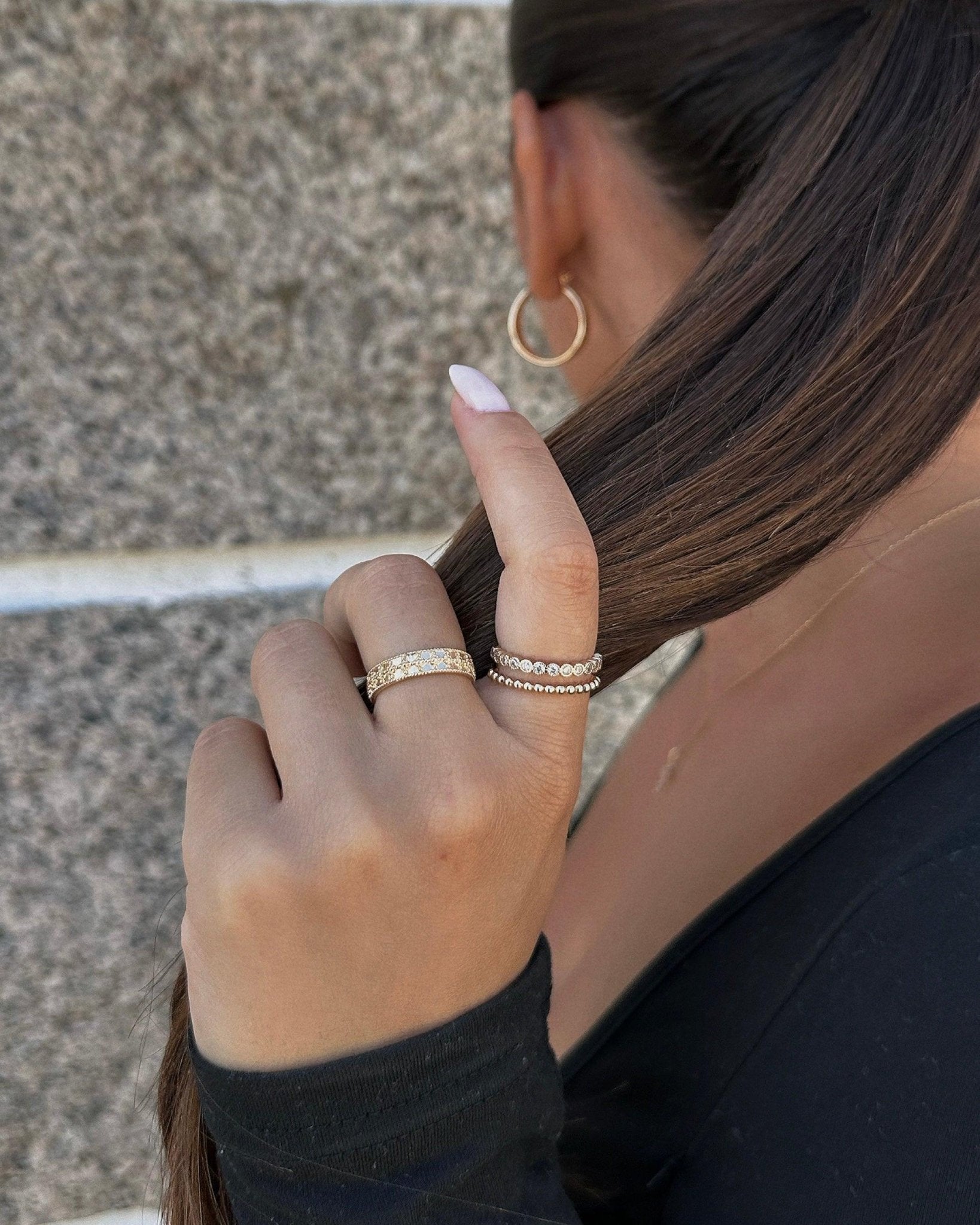 BAGUE DOUBLE - LIVIA - Maison Lissia